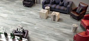 Cement Pearl porcelain tile by Pono stone