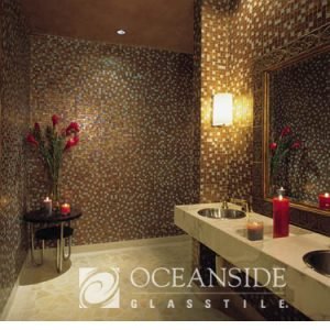 Oceanside Glass Tile Commercial Bathroom